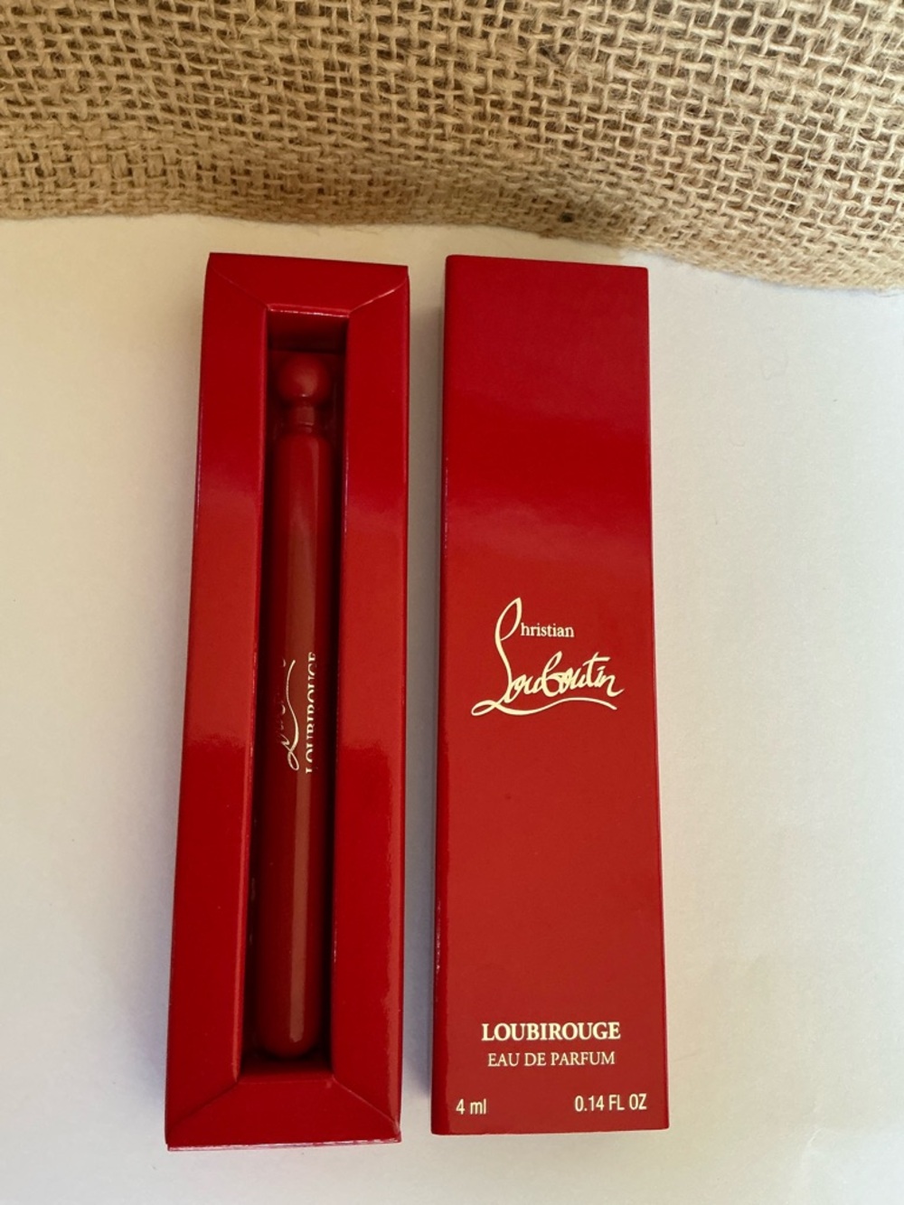 Christian Louboutin Loubirouge EDP Red Mini Deluxe Travel